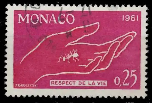 MONACO 1961 Nr 670 gestempelt 3B5A2E