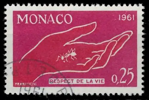 MONACO 1961 Nr 670 gestempelt 3B5A3E