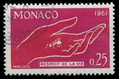 MONACO 1961 Nr 670 gestempelt 3B5A3A