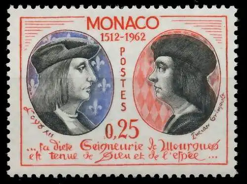 MONACO 1962 Nr 689 postfrisch SF0C156