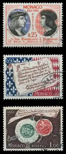 MONACO 1962 Nr 689-691 gestempelt 3B5BFA