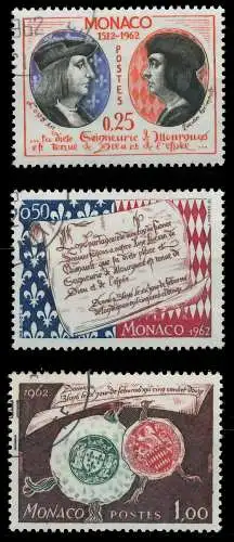 MONACO 1962 Nr 689-691 gestempelt 3B5BEA