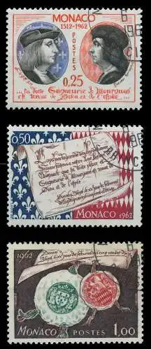 MONACO 1962 Nr 689-691 gestempelt 3B5BFE