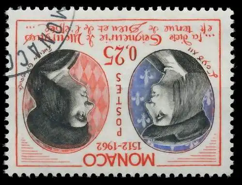 MONACO 1962 Nr 689 gestempelt 3B5C06