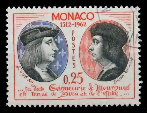 MONACO 1962 Nr 689 gestempelt 3B5C02