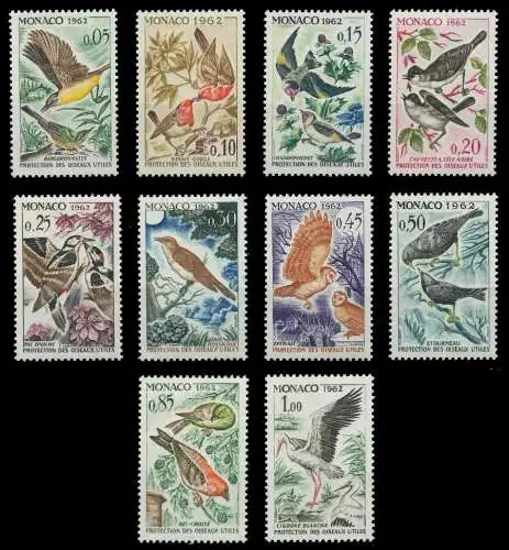 MONACO 1962 Nr 700-709 postfrisch 3B5D4A