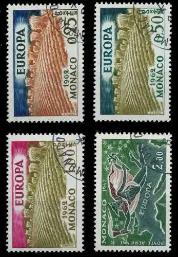 MONACO 1962 Nr 695-698 gestempelt 3B5DBE