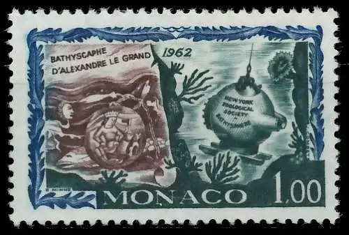 MONACO 1962 Nr 716 postfrisch SF0C3D2