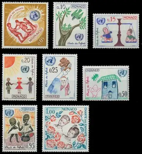 MONACO 1963 Nr 718-725 postfrisch SF0C482