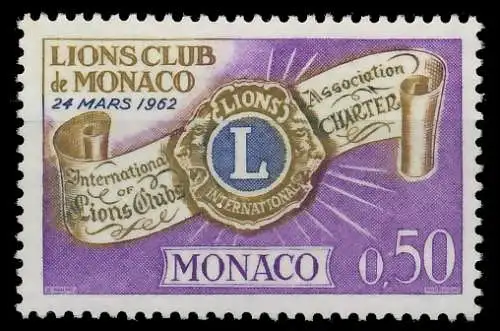 MONACO 1963 Nr 729 postfrisch SF0C4D2