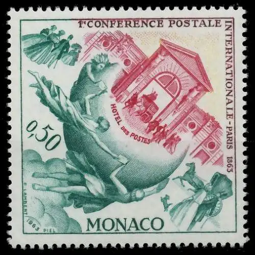 MONACO 1963 Nr 730 postfrisch SF0C4E2