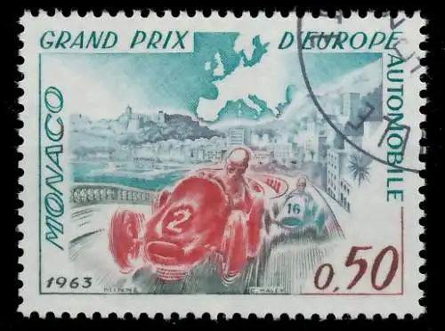 MONACO 1962 Nr 728 gestempelt 3B602E