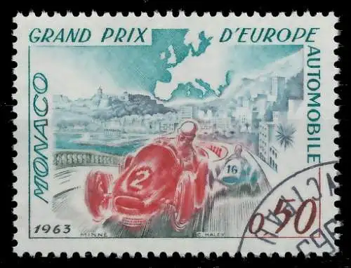MONACO 1962 Nr 728 gestempelt 3B602A