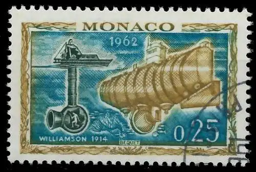 MONACO 1962 Nr 712 gestempelt 3B605A