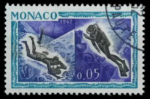 MONACO 1962 Nr 710 gestempelt 3B604A
