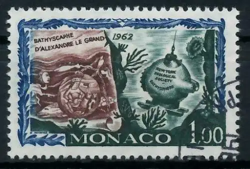 MONACO 1962 Nr 716 gestempelt 3B607E