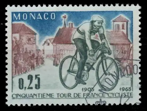 MONACO 1963 Nr 736 gestempelt 3B60AE
