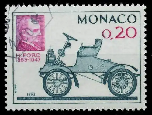 MONACO 1963 Nr 735 gestempelt 3B60DE