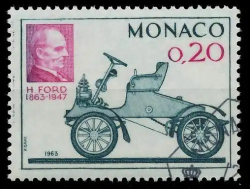 MONACO 1963 Nr 735 gestempelt 3B60CA