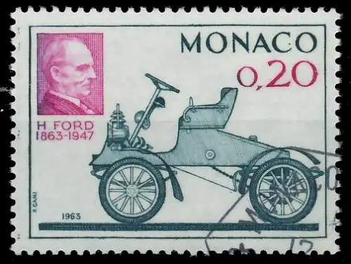 MONACO 1963 Nr 735 gestempelt 3B60C6