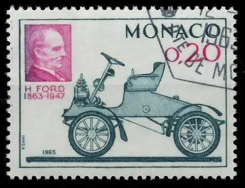 MONACO 1963 Nr 735 gestempelt 3B60C2