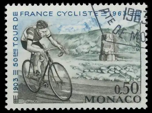MONACO 1963 Nr 737 gestempelt 3B60BE