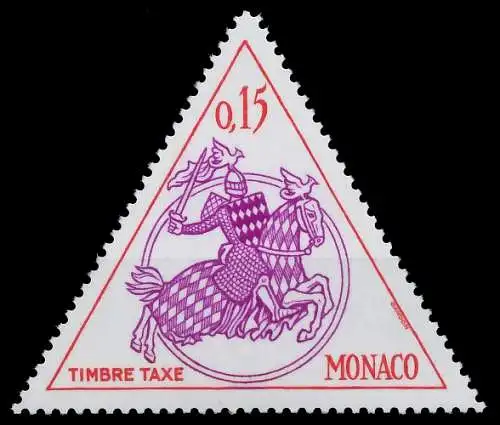 MONACO PORTOMARKEN Nr 69 postfrisch 3BA512