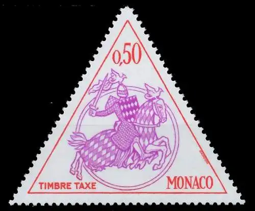 MONACO PORTOMARKEN Nr 73 postfrisch 3BA522