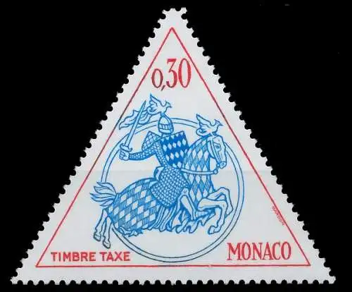 MONACO PORTOMARKEN Nr 71 postfrisch 3BA51A