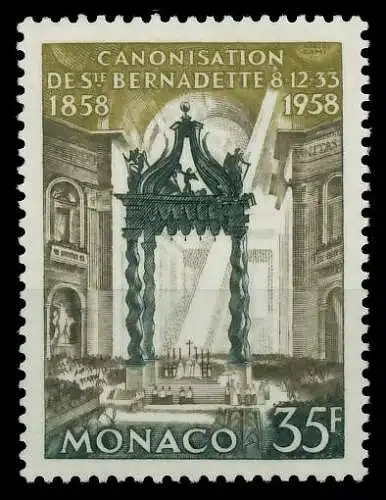 MONACO 1958 Nr 598 postfrisch SF11406