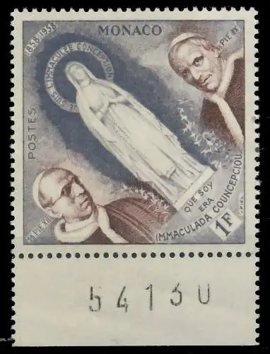 MONACO 1958 Nr 590 postfrisch URA 3BA6D2