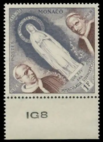 MONACO 1958 Nr 590 postfrisch URA 3BA6D6