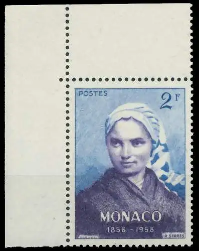 MONACO 1958 Nr 591 postfrisch ECKE-OLI 3BA6E6