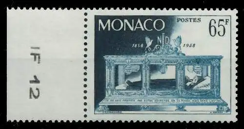MONACO 1958 Nr 600 postfrisch SRA 3BA79A