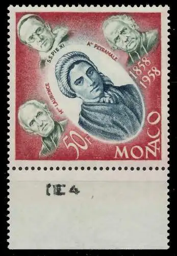 MONACO 1958 Nr 599 postfrisch URA 3BA7BE