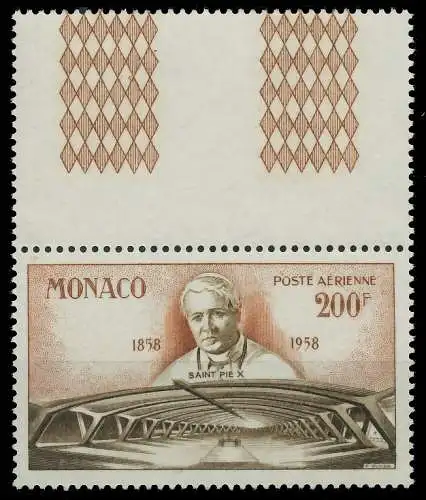 MONACO 1958 Nr 602Lfo postfrisch SENKR PAAR 3BA7DA