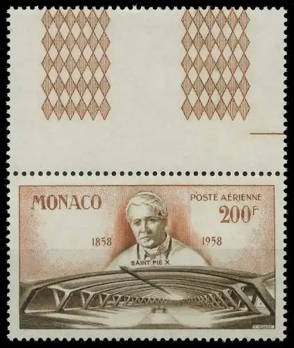 MONACO 1958 Nr 602Lfo postfrisch SENKR PAAR 3BA7E6
