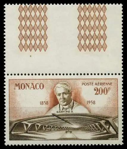 MONACO 1958 Nr 602Lfo postfrisch SENKR PAAR 3BA81A