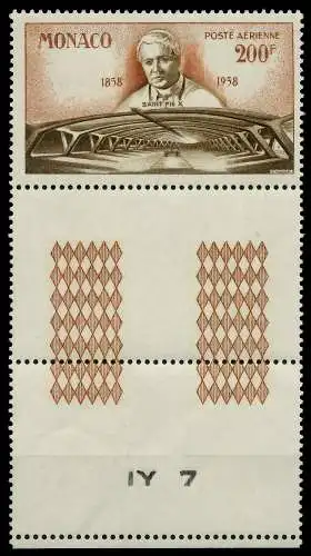 MONACO 1958 Nr 602Lf2u postfrisch SENKR PAAR 3BA85A