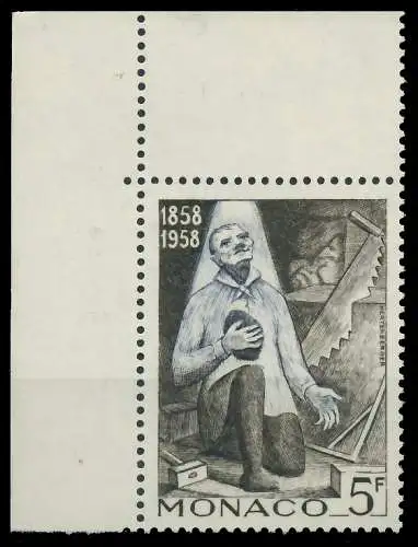 MONACO 1958 Nr 593 postfrisch ECKE-OLI 3BD84A