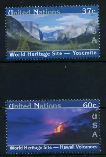 UNO NEW YORK Nr 932-933 postfrisch 7BFC22