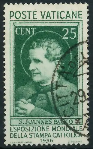 VATIKAN 1936 Nr 53 gestempelt 3C25F6