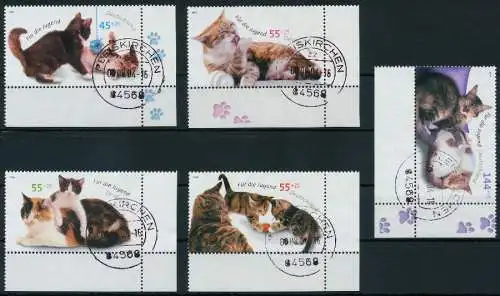 BRD BUND 2004 Nr 2402-2406 zentrisch gestempelt ECKE-URE 3C26E6