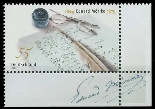 BRD BUND 2004 Nr 2419 postfrisch ECKE-URE 3C87AE