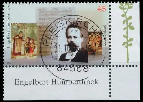 BRD BUND 2004 Nr 2420 zentrisch gestempelt ECKE-URE 3C87C6