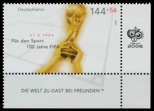 BRD BUND 2004 Nr 2386 postfrisch ECKE-URE 3C88F2