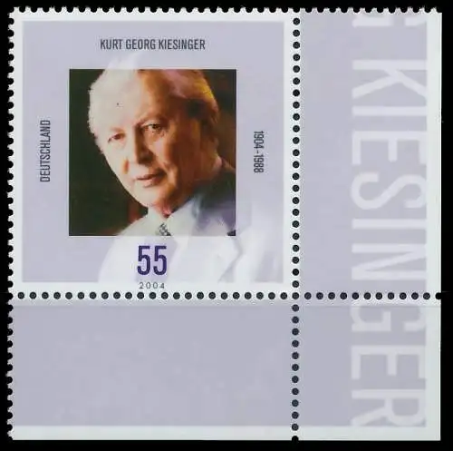 BRD BUND 2004 Nr 2396 postfrisch ECKE-URE 3C8916