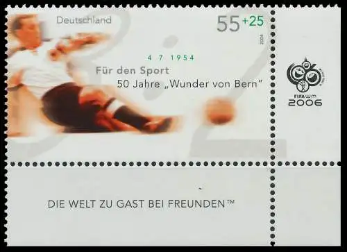 BRD BUND 2004 Nr 2385 postfrisch ECKE-URE 3C893A