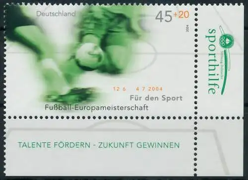 BRD BUND 2004 Nr 2382 postfrisch ECKE-URE 3C895E