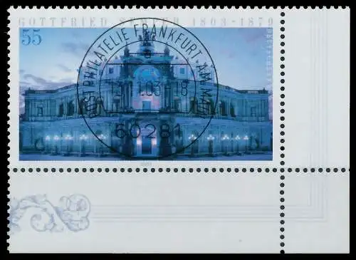 BRD BUND 2003 Nr 2371 zentrisch gestempelt ECKE-URE 3C8A06